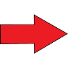 Right arrow towards shape