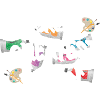 Artist Painting Brush Craft