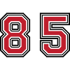85 Number Symbol
