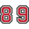 89 Number Symbol
