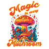 Magic Mushroom Psychedelic Art