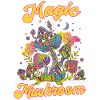 Magic Mushroom Psychedelic Art