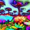A psychedelic Garden