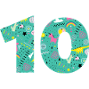 Personalized 10 Anniversary Number