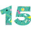 Personalized 15 Anniversary Number