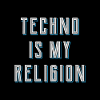 Techno er min religion Hård mørk syre