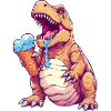 Crème glacée Dino