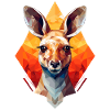 Kangaroo Sunset Geometry