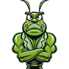 Bodybuilder Grasshopper