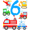 Voitures Enfants 6 ans Anniversaire