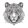 Mandala tigre
