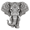 Mandala éléphant
