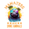 Manatee with sunglasses Manatee