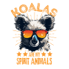 Koala with sunglasses