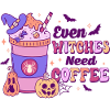Even witches need coffee