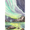 Norge Nordlys Night Skandinavien Lofoten