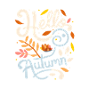 Hallo Herbsttypografie - Herbstmode