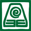 Symbol of earth in square