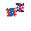 Mongolei UK Flagge Brite Mongole