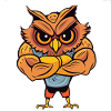 Bodybuilder Eule