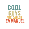 Les mecs cool s’appellent Emmanuel