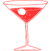 Olive im Martini