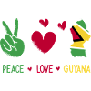 Guyana Flag Guyanese Guyana
