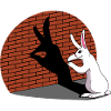 Hase Schattenfigur Schattenbild Schattenspiel