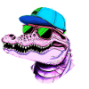 Cooler Alligator