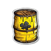 Nuclear waste barrel