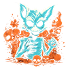 Squelette de renard d’Halloween