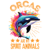 Bunter Schwertwal Orca