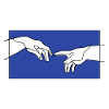 The Creation of Adam hands
