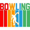 Bowling Retro Design Bowling Geschenk