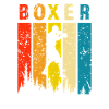 Boxer Retro-Design Boxer Geschenk
