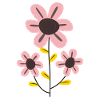 Pink flower