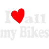 J’aime tous mes vélos