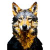 Wolf Tierkunst #wolf