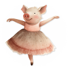 Piggy dancing ballet