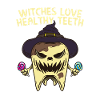 Creepy Halloween teeth creepy