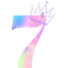 7th anniversary rainbow