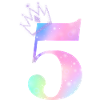 5th anniversary rainbow