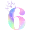 6th anniversary rainbow