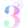 3rd Anniversary Rainbow