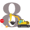 8e anniversaire pelleteuse