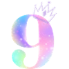 9th anniversary rainbow
