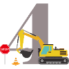 4th anniversary excavator