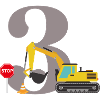 3rd anniversary excavator