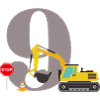 9th anniversary excavator