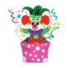 Carnaval Clown Bouffon Cirque Mignon